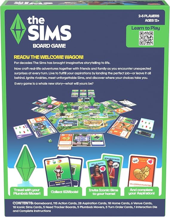 Goliath The Sims Board Game Based on the Classic Video Game Series