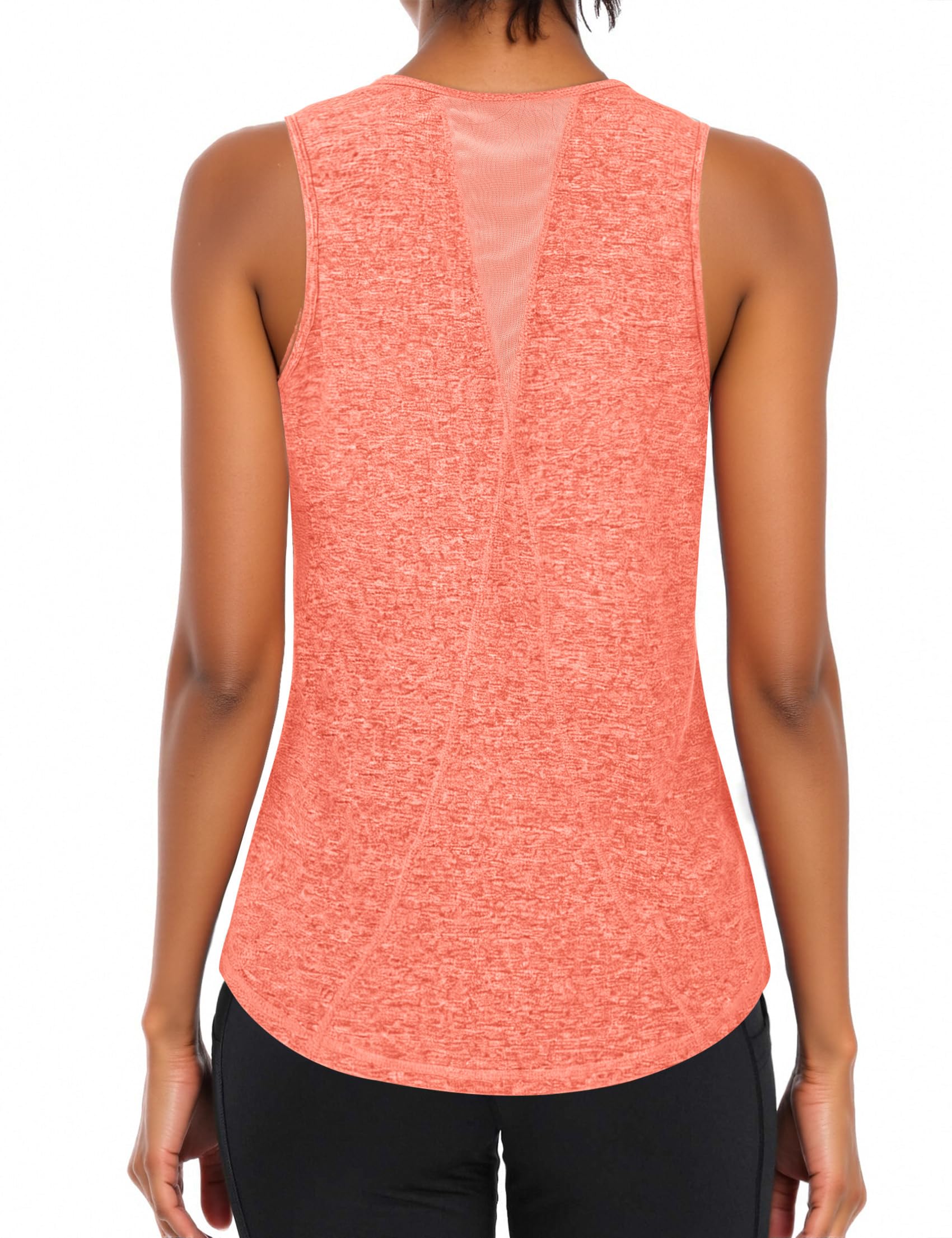 Gyabnw Sport Tank Top Damen Sporttop Ärmellos Laufshirt Sportshirt Sommer Funktionsshirt Gym Yoga