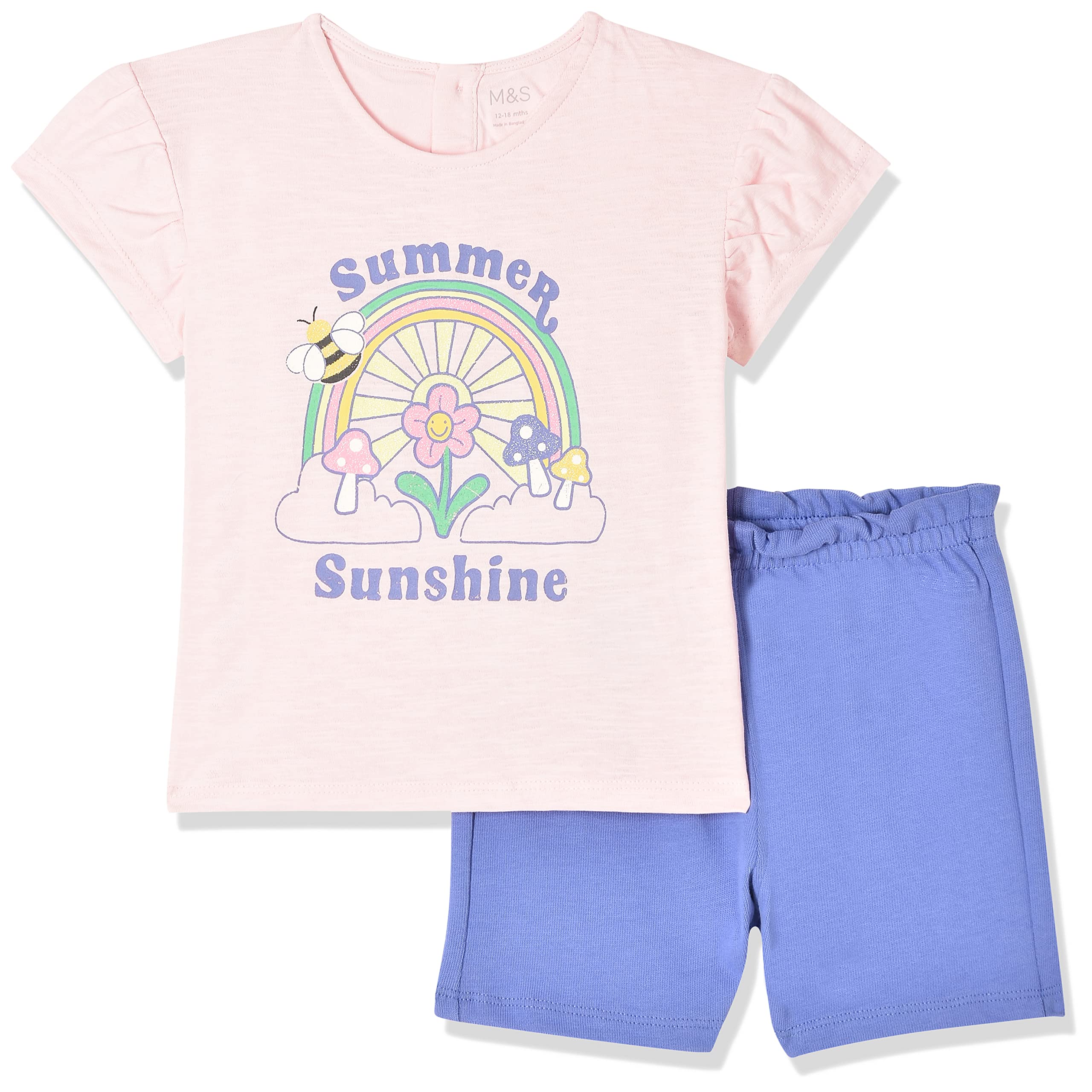 Marks & SpencerCotton Baby-Boy's Clothing Set