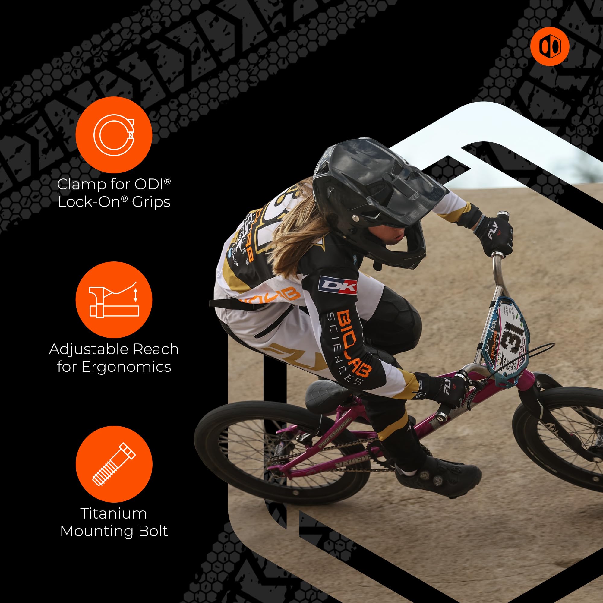 Cycle Group BX-BL130DIMN-RD - Palanca de Acceso Corto Genius