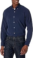 Amazon Essentials Men's Regular Fit Long-Sleeve Oxford Shirt - Soft 100% Cotton Button-Down for Everyday Comfort