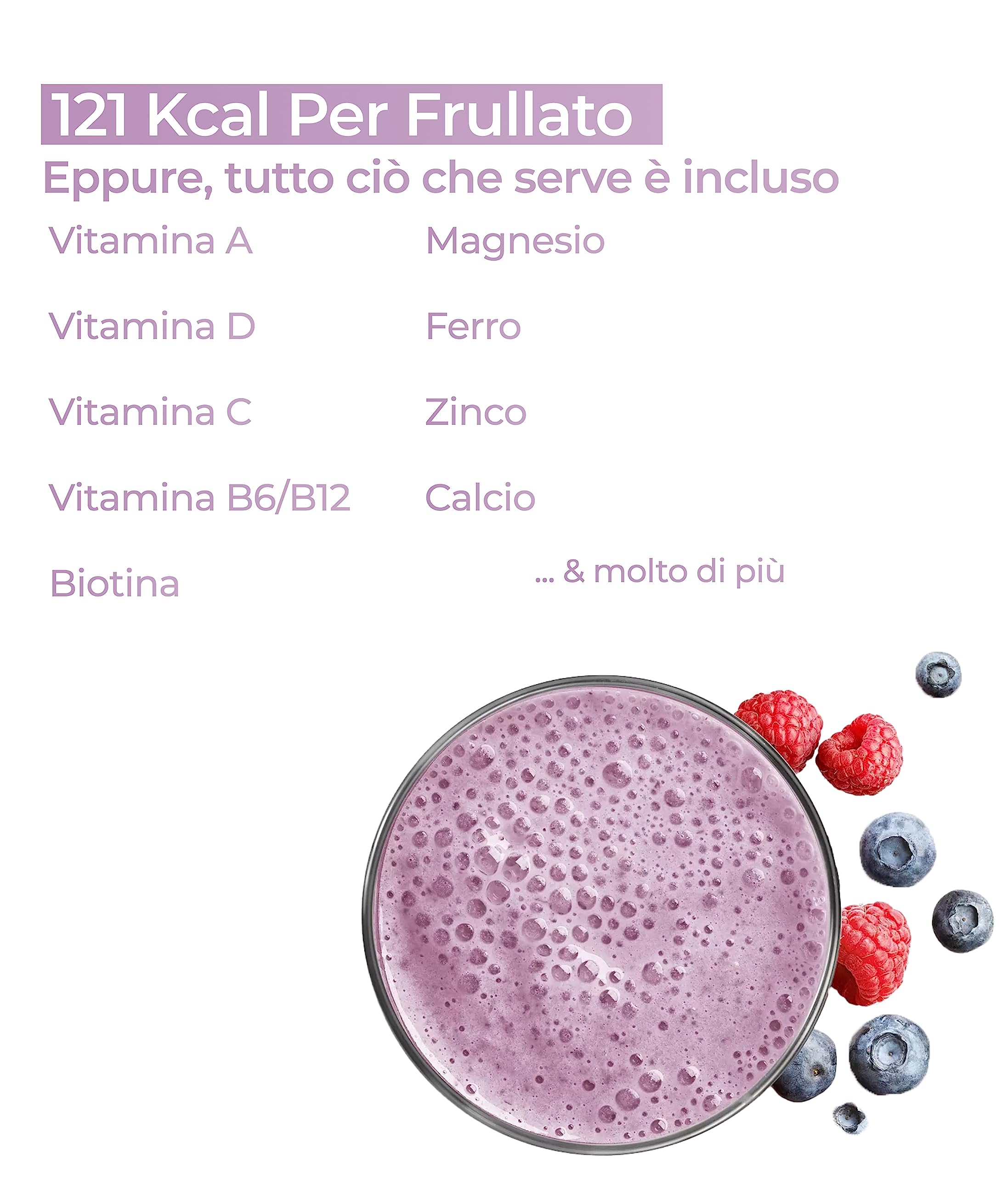 NUPO Diet Shake Mirtillo-Lampone - Frullati dietetici premium per la gestione del peso I Frullato sostitutivo del pasto, clinicamente testato per il controllo del peso I 12 porzioni I Senza OGM