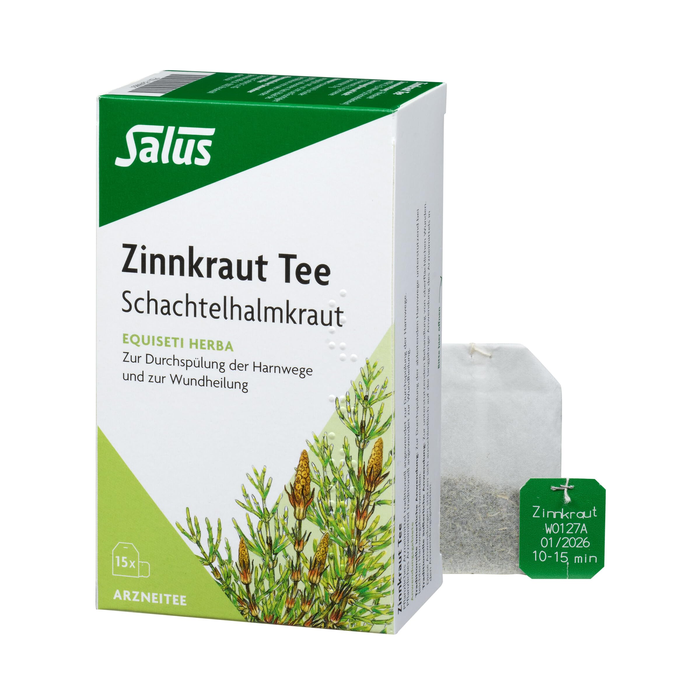 ZINNKRAUT TEE Schachtelhalmkraut Salus Filterbeut. 15 St