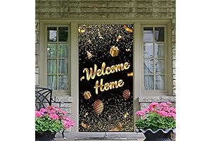 Welcome Home Door Banner, Housewarming Patriotic Military Decorations, Family Party Supplies, Welcome Back Photo Props