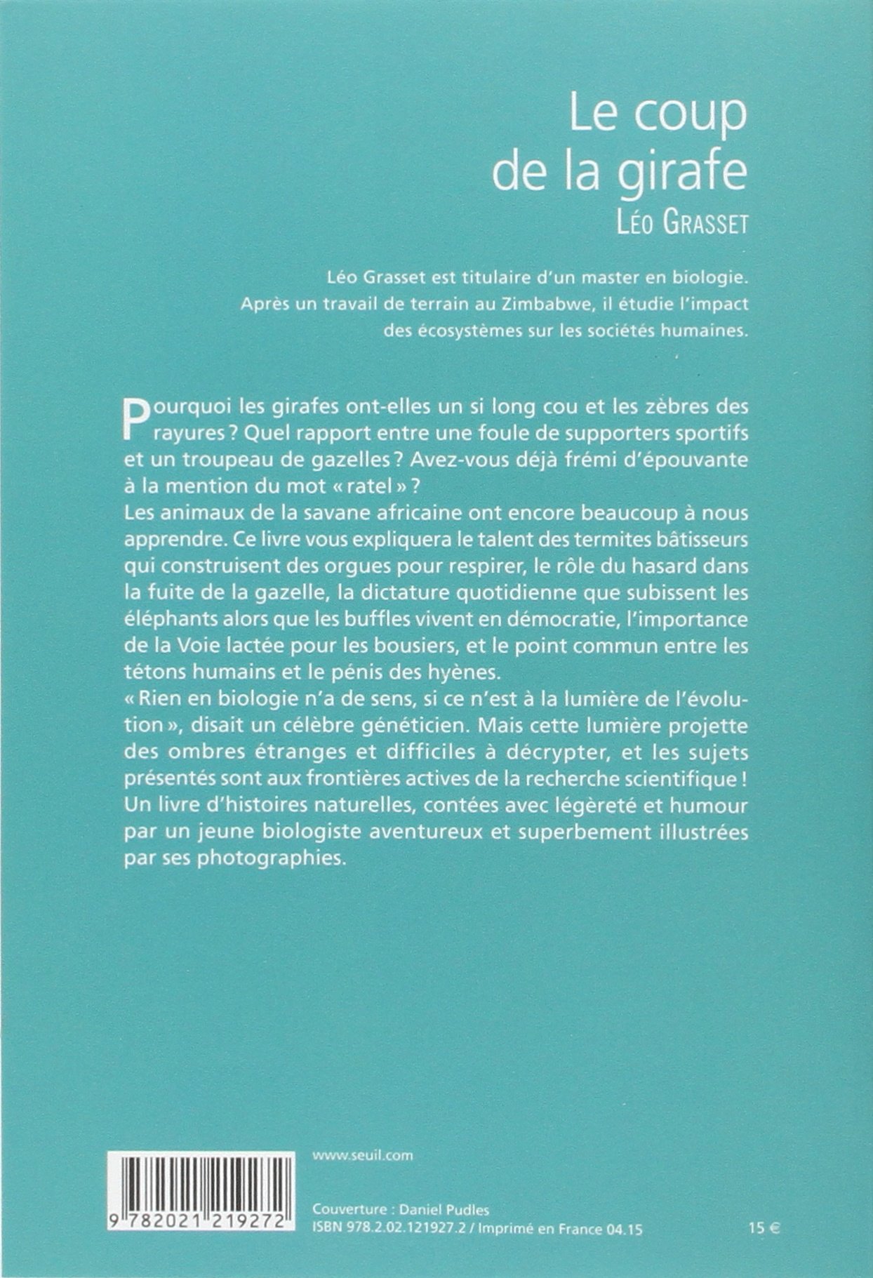 Le Coup De La Girafe Des Savants Dans La Savane