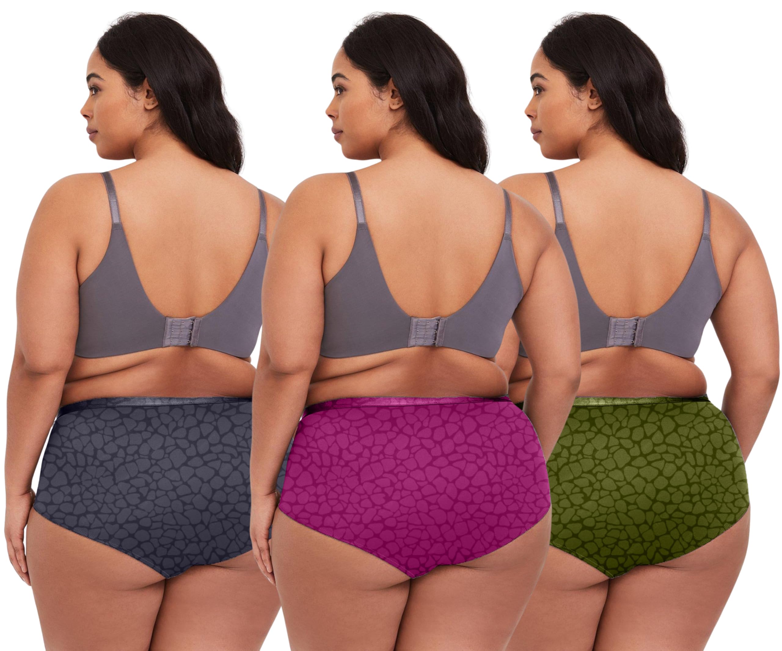 vyapak creation Girls & Women Printed Panty, Jumbo Size, Big Size Cotton Panty Innerwear for Women & Girls Plus Size Pack of 3 Multicolor-picture-34