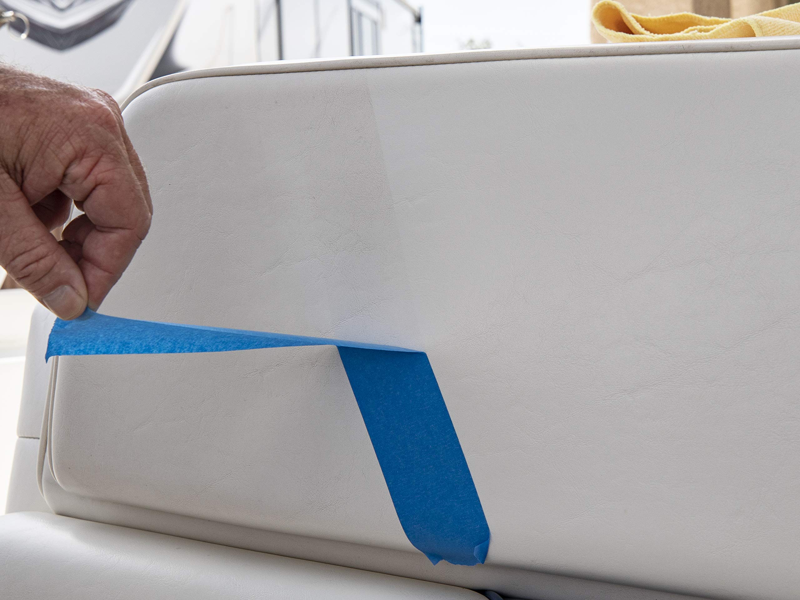 Meguiar's M5716 Detergente e protettivo per vinile e gomma per marine/camper, detergente e protettivo per vinile per barche, rivitalizza plastica e gomma con una formula non grassa facile da usare