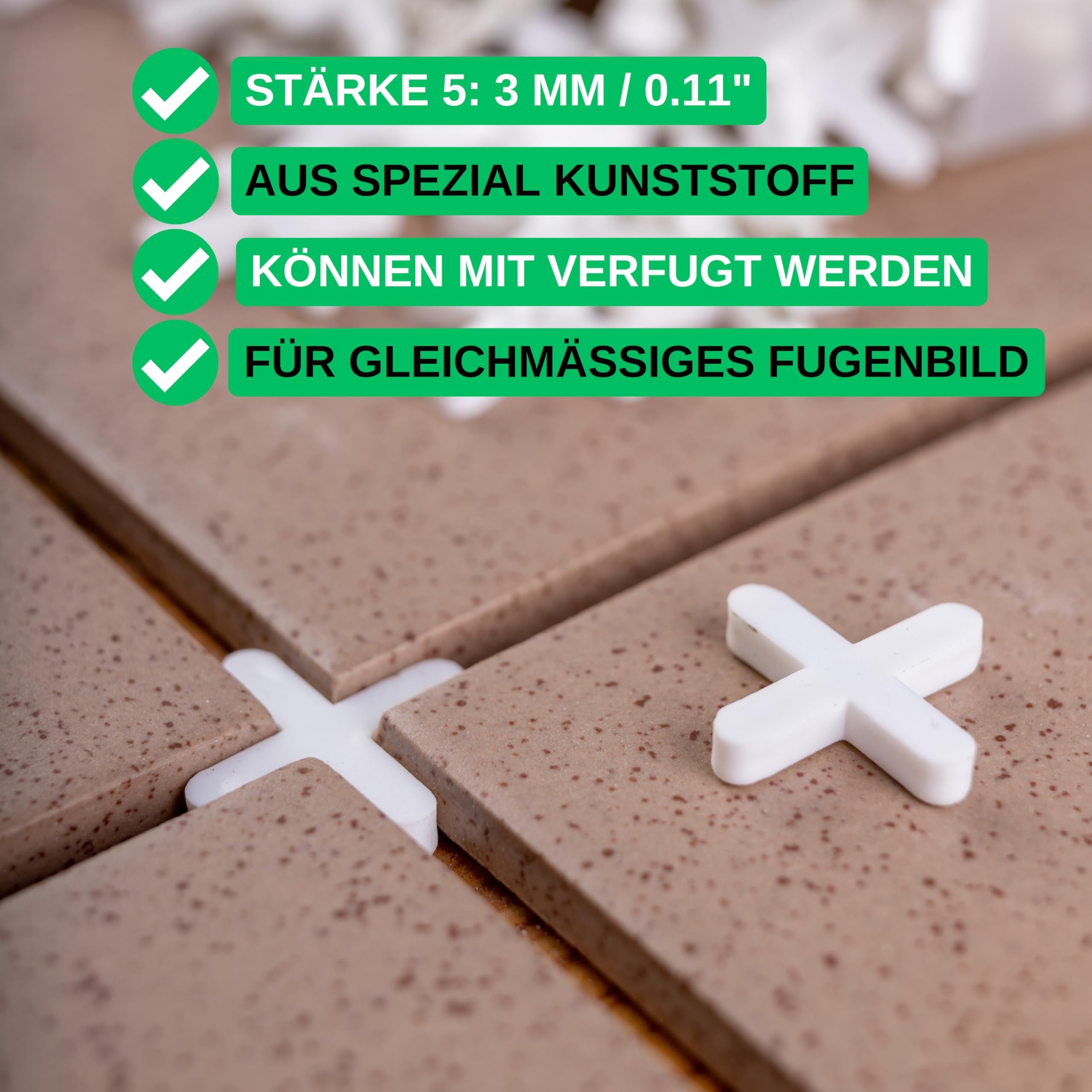 Tegelkruisjes 50mm 200 stuks verpakking - Klusspullen kopen? | | Laagste prijs online