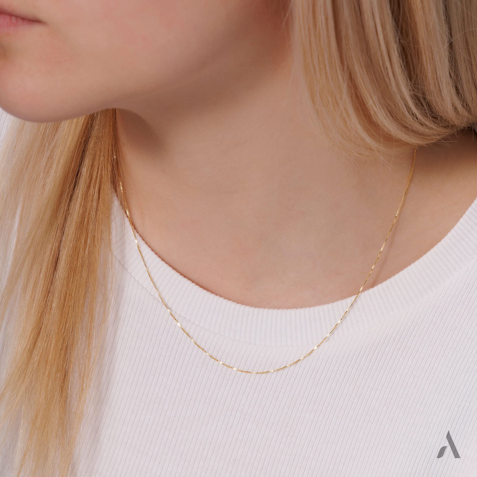 Amberta Allure - Collana da donna in oro giallo 9 carati