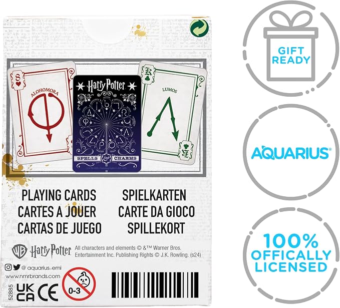 Cartas Harry Potter Hechizos Poker tamaño estándar miniatura 2
