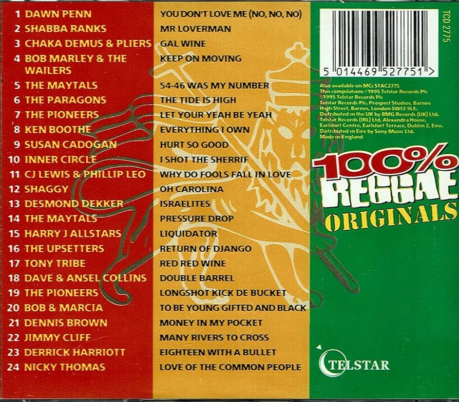Amazon.co.jp: 100% Reggae Originals: ミュージック