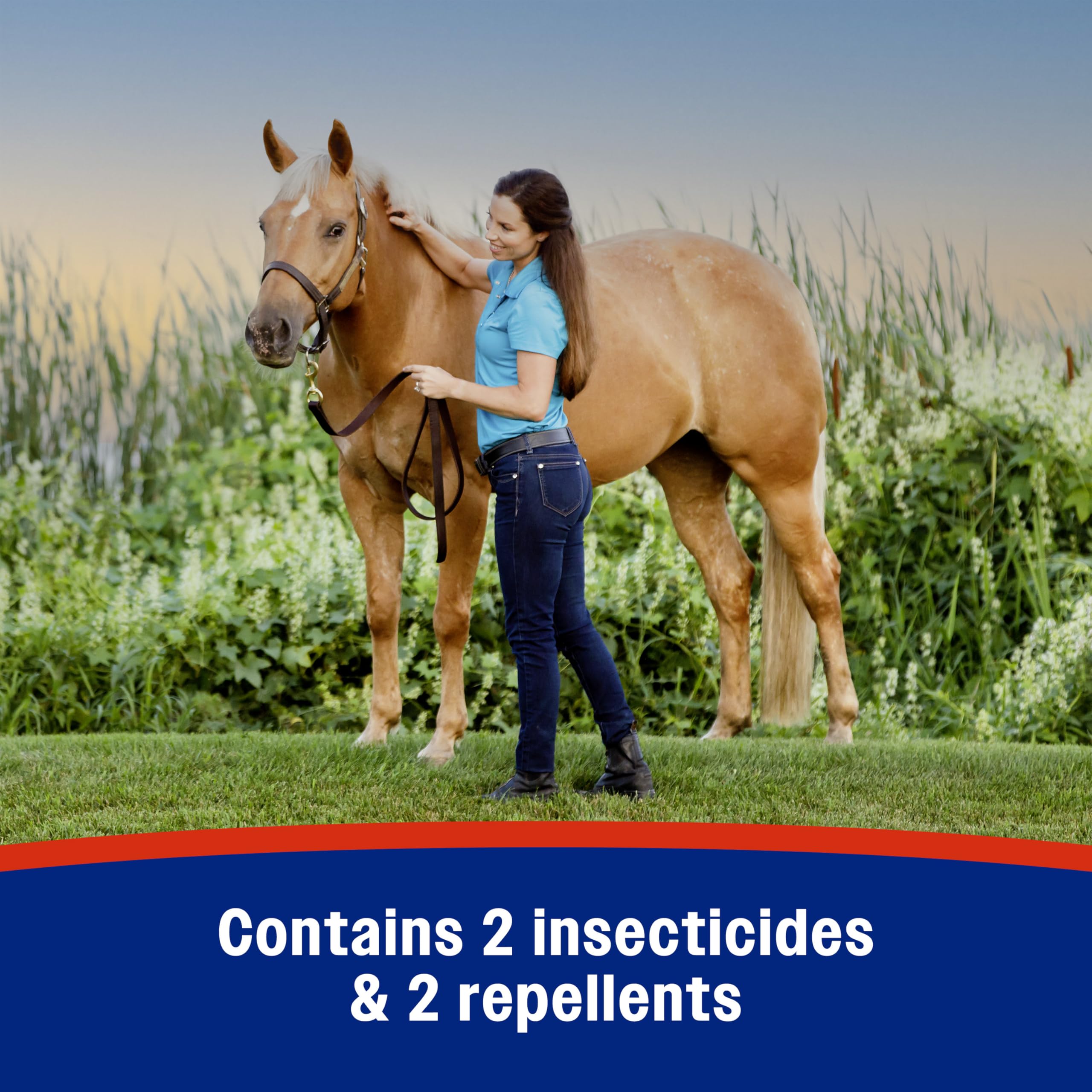 Farnam Mosquito Halt Repellent Spray for Horses, Quick Knockdown Against Mosquitoes, Flies and More, 32 fl oz - image 6
