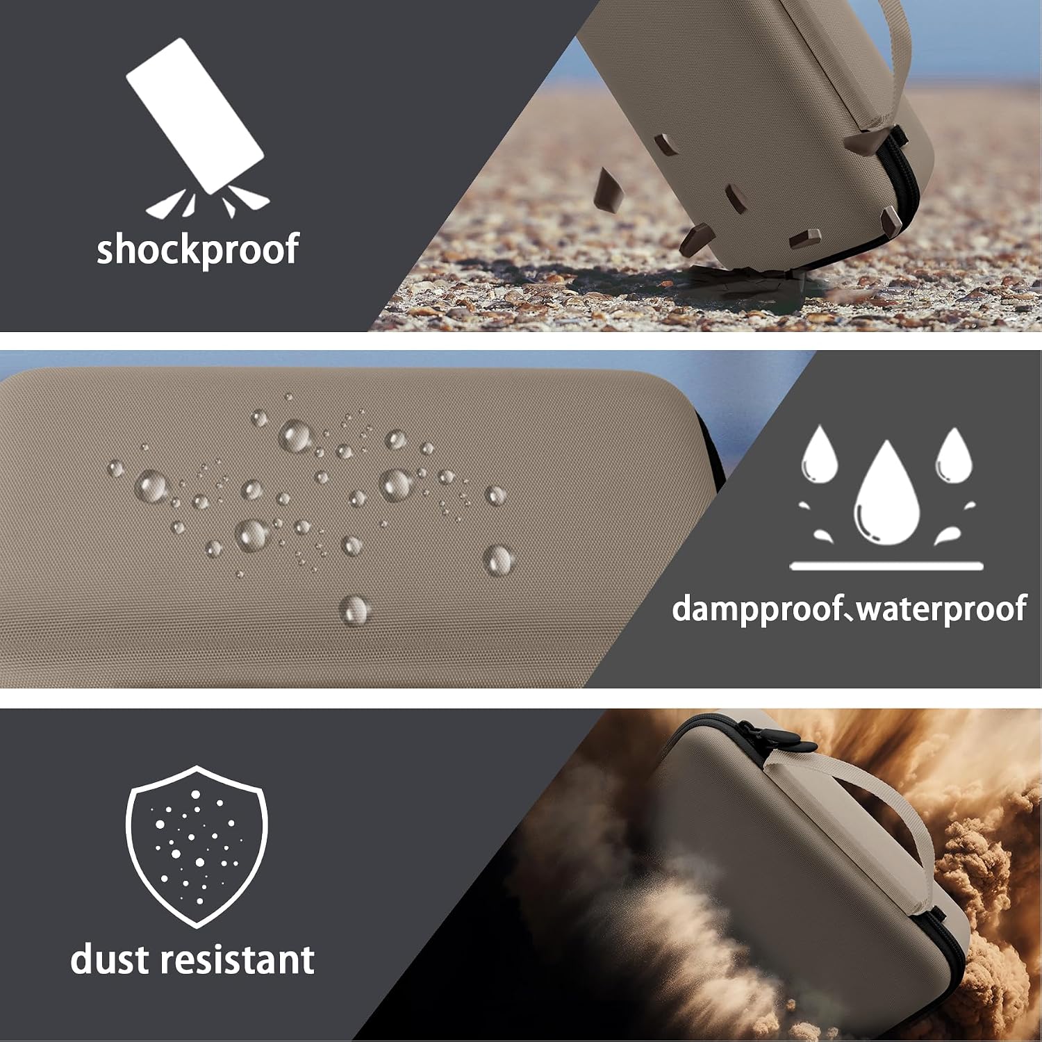 for Bose SoundLink Home Bluetooth Speaker Hard Protective Case, Portable Travel Case Replacement (Wormwood Case) - co2CREA