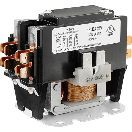 C147094P02 1 Poles FLA Contactor AC Definite Purpose Contactor