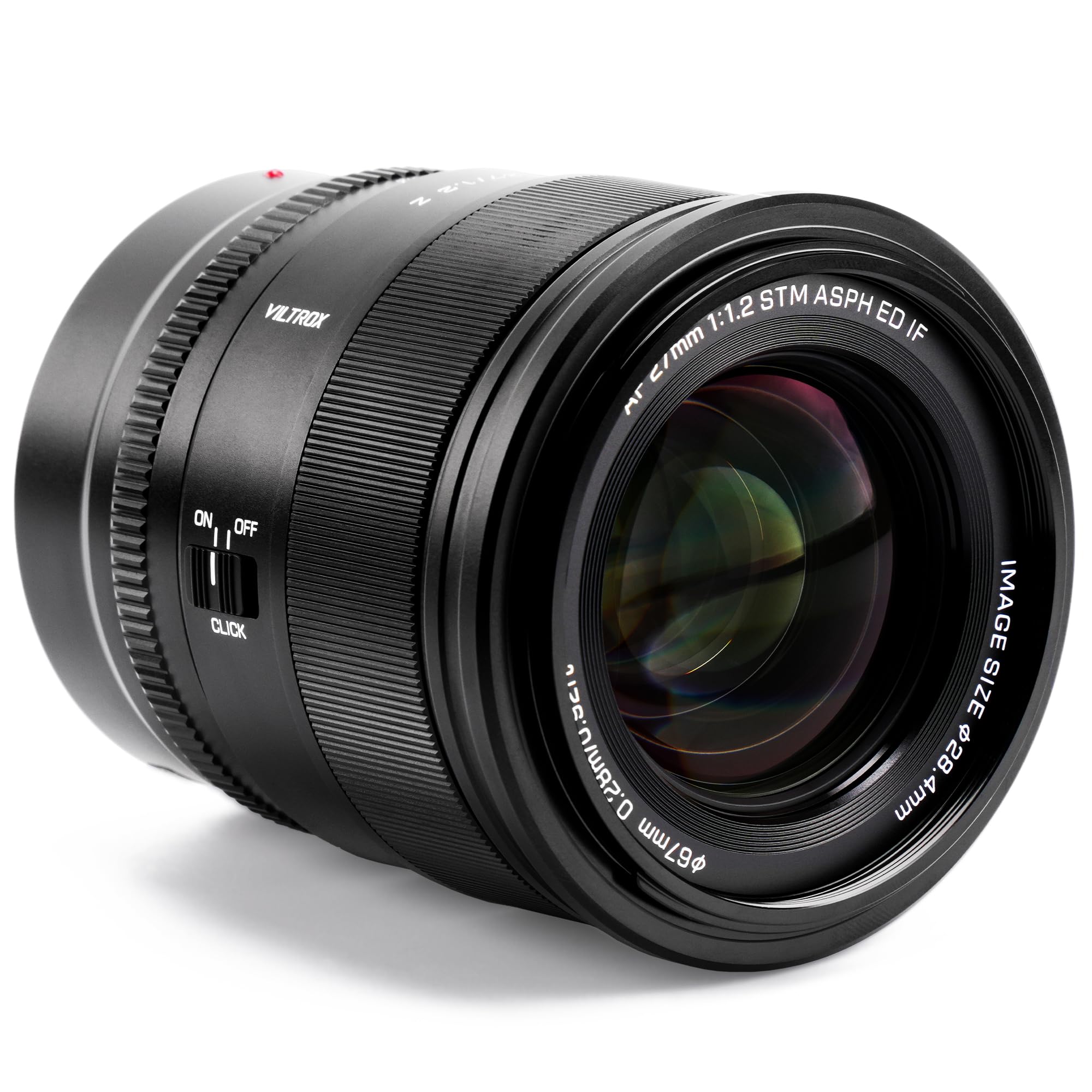 VILTROX 27mm F1.2 レンズ VILTROX 27mm f/1.2 Lente Z, 27mm F1.2 Lente de Montagem Z para Z30