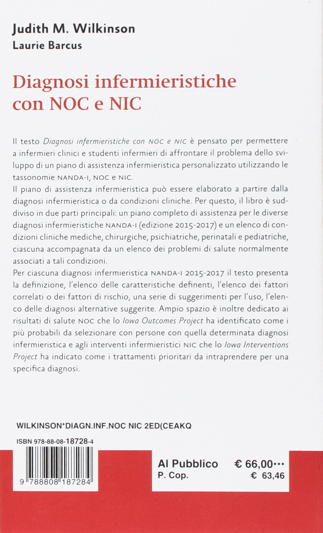 Diagnosi infermieristiche con NOC e NIC