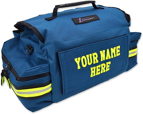 Miniatura 5 de Lightning X - Bolsa de trauma EMT personalizable con parche bordado con nombre - azul