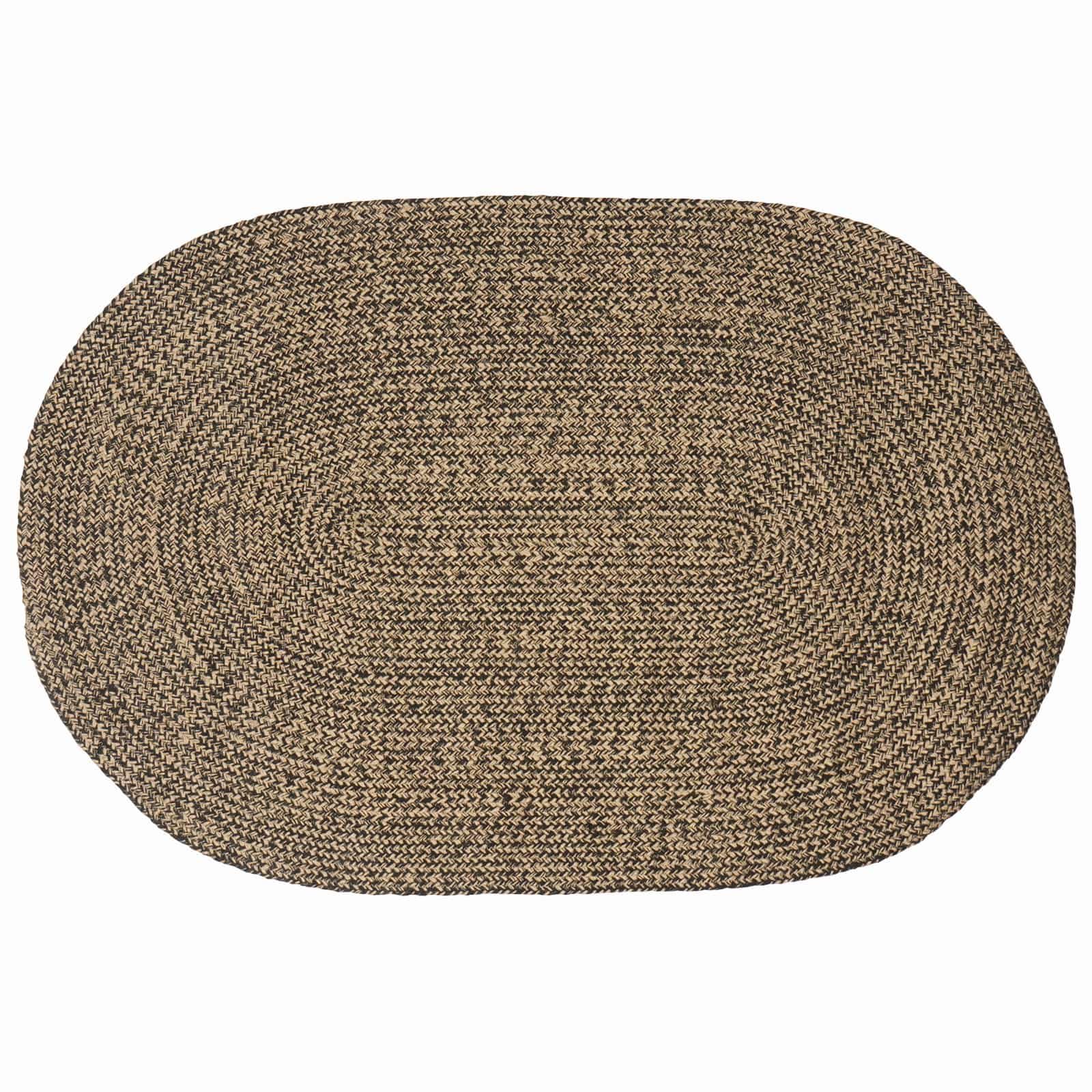 Alfombra de yute rectangular moderna Heofavd para dormitorio de fibra natural