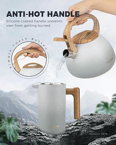 Vista 103 de Pava de té Poliviar, Black Ti Negro Ti