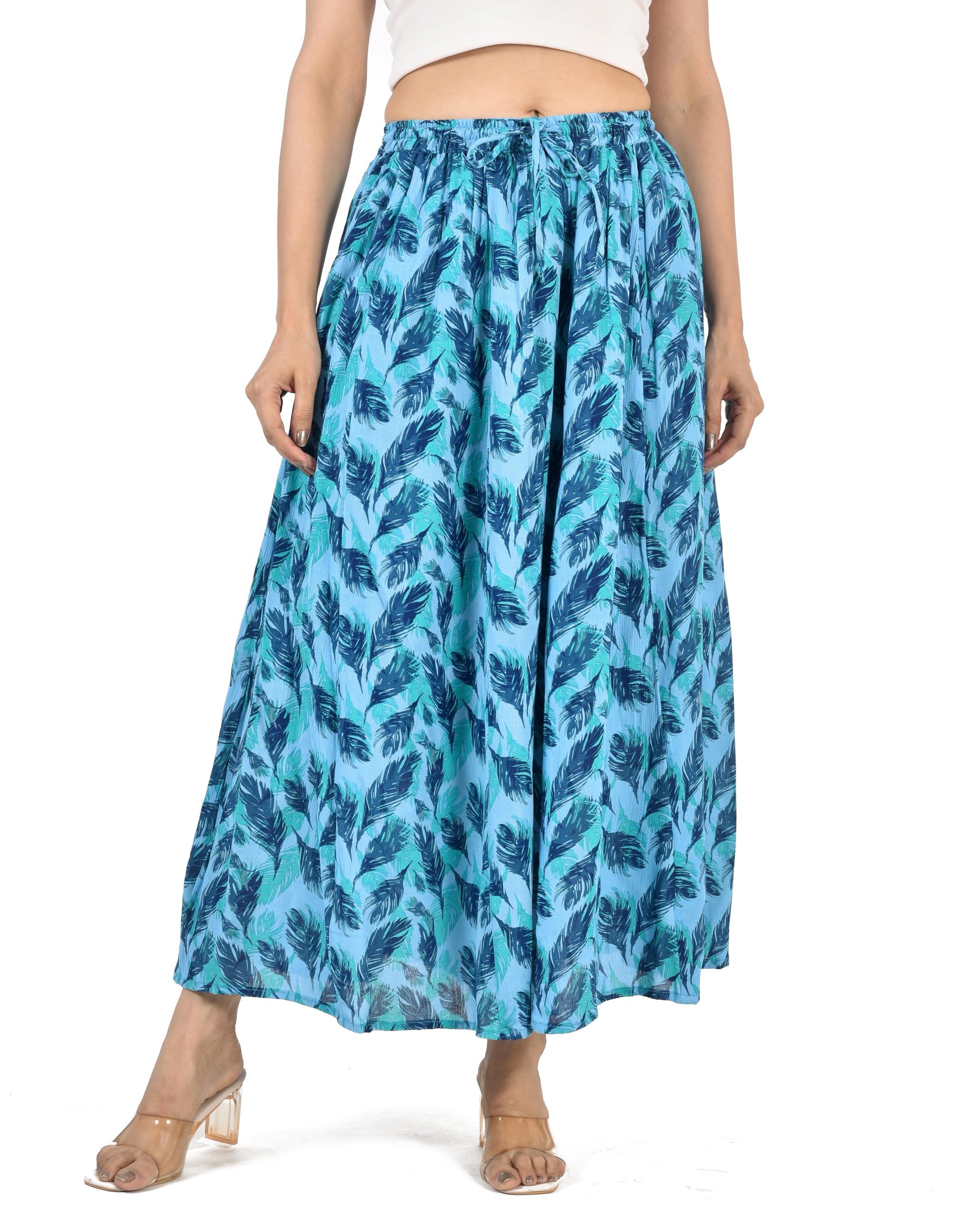 cotton breeze Women's Cotton Skirt (Black)-picture-10