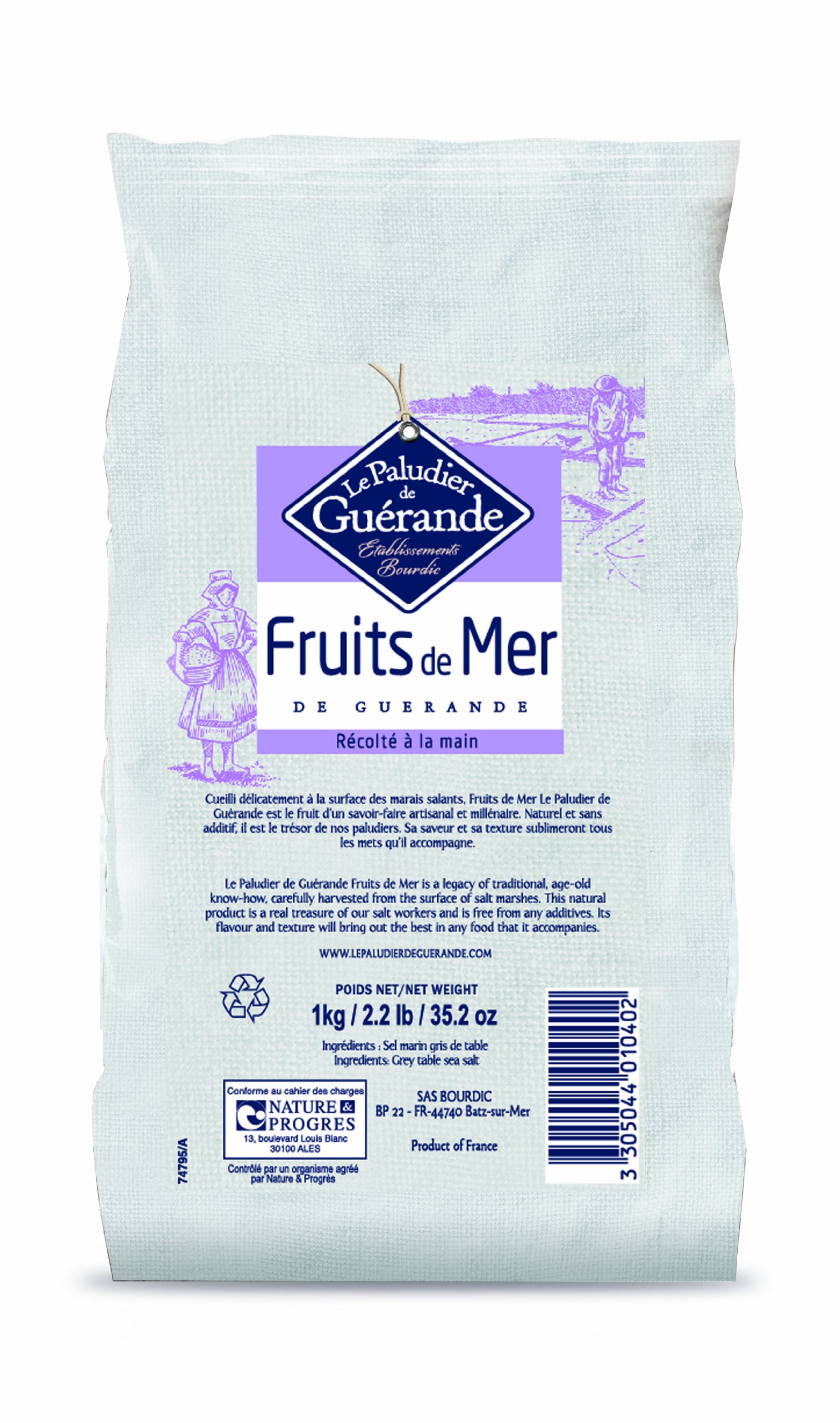 Fleurs de mail de Guerande Guerande of salt "sea of ??fruit" 1kg