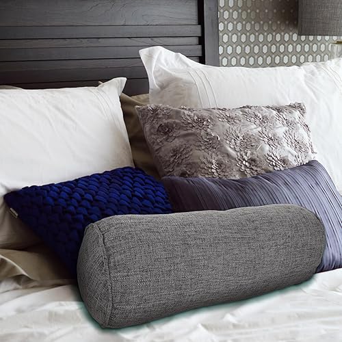 Miniatura 3 de Lurrose Rollo de escritorio piedra pómez para pies Cojín cervical Cruz Cuerpo Bolsa Columna Digital Calibre Redonda Viaje Pp Algodón Almohada Silla