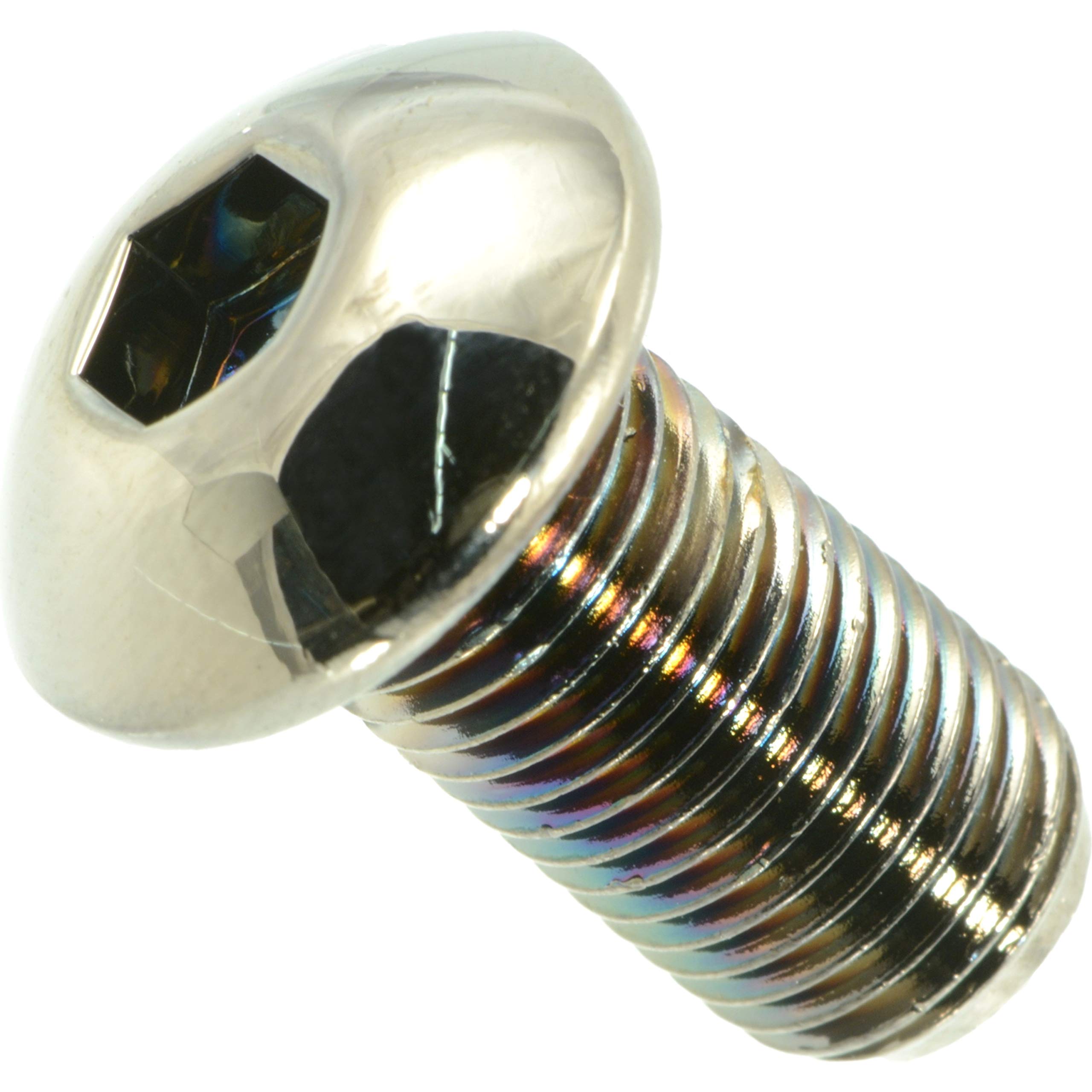 Vis à tête bombée 3/8-24 x 3/4 pouce bouton six pans creux x6