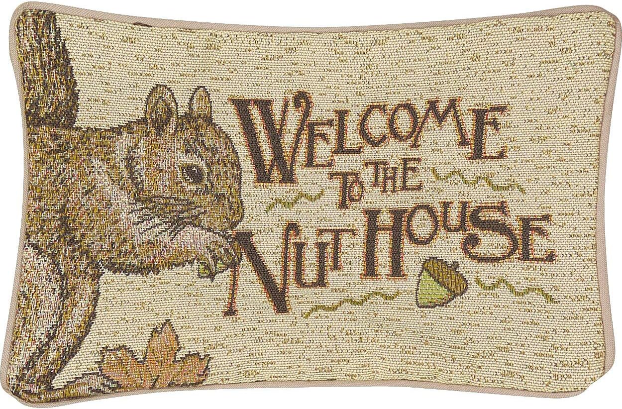 Manual Woodworker Manual Woodworkers & Weavers Acorn Gap Decorative Throw Pillow