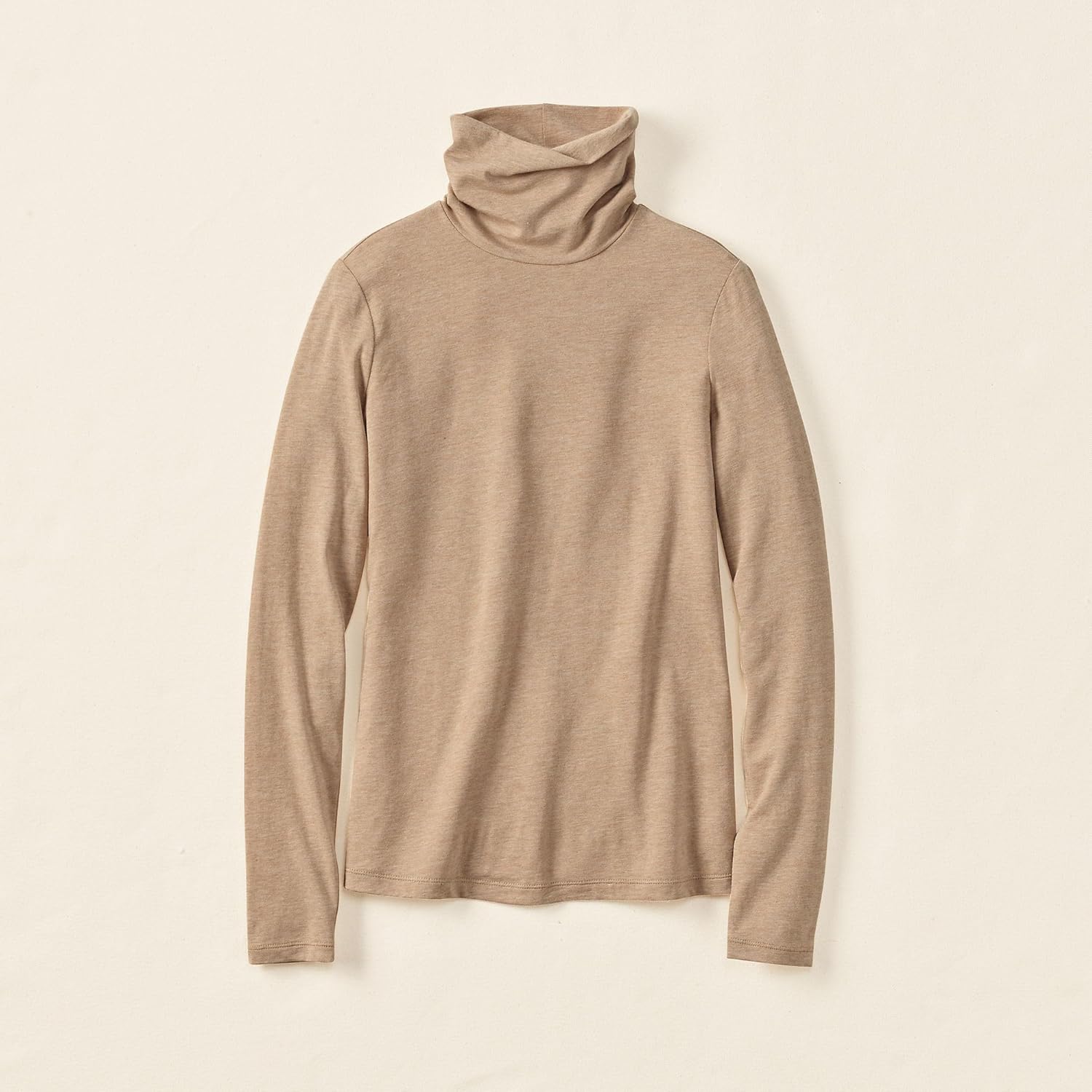 Lands' End Lightweight Jersey Long Sleeve Turtleneck - Image 3