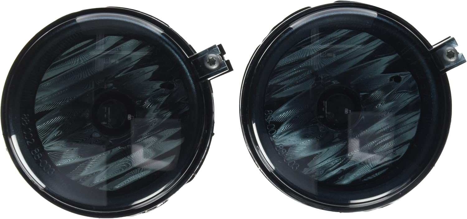 Spec-D Tuning Smoke Lens Fog Lights + H8 Bulbs Included Compatible with Dodge Charger 2006-2009 L+R Pair Assembly