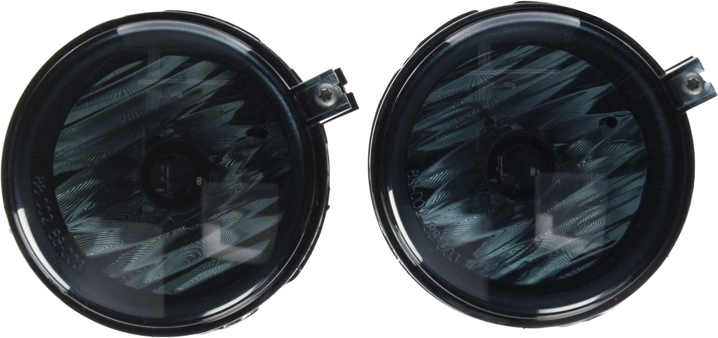 Spec-D Tuning Smoke Lens Fog Lights + H8 Bulbs Included Compatible with Dodge Charger 2006-2009 L+R Pair Assembly