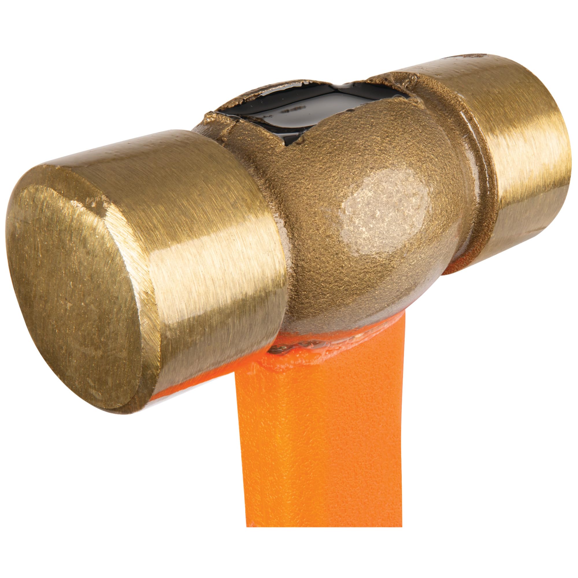 PERFORMANCE TOOL W1137 Solid Brass Hammer, 16 oz