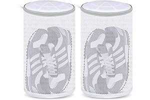 KBXTXM Shoes Washing Bags, Sneaker Mesh Washing Bag, for Large Shoe Cleaner Machine
