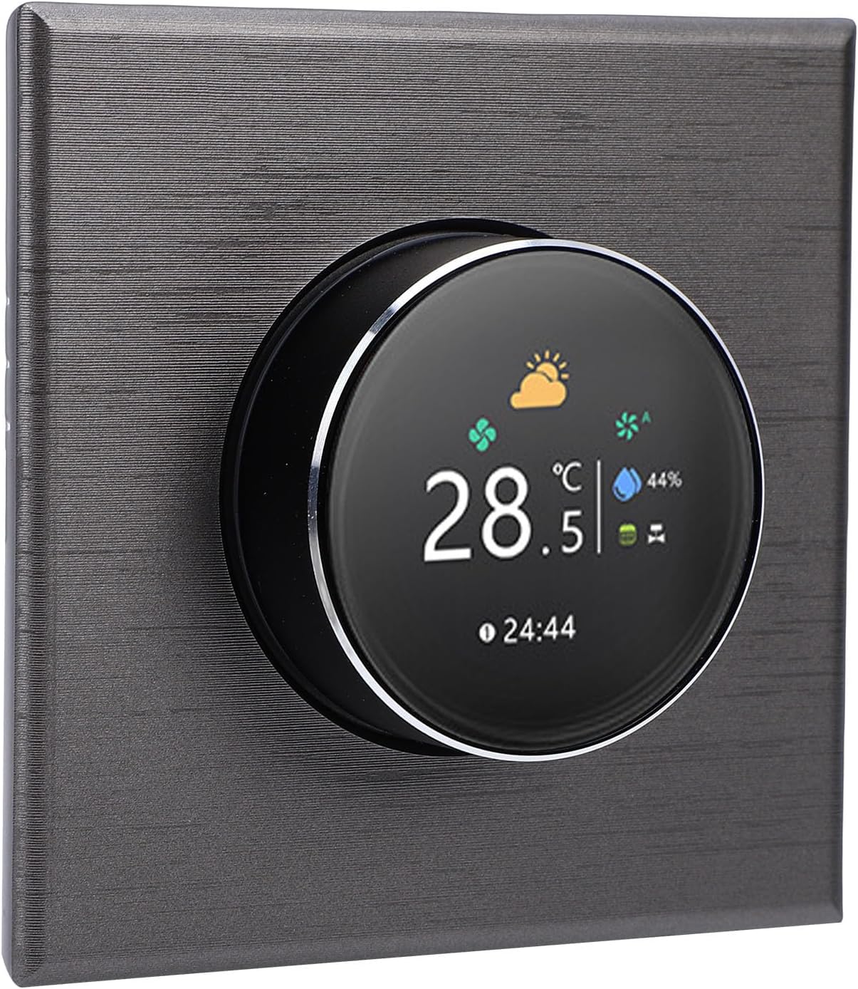 Smart Thermostat, TFT Touch Screen Temperature Controller with Capacitive Touch, for Air Conditioning and Underfloor Heating Systems