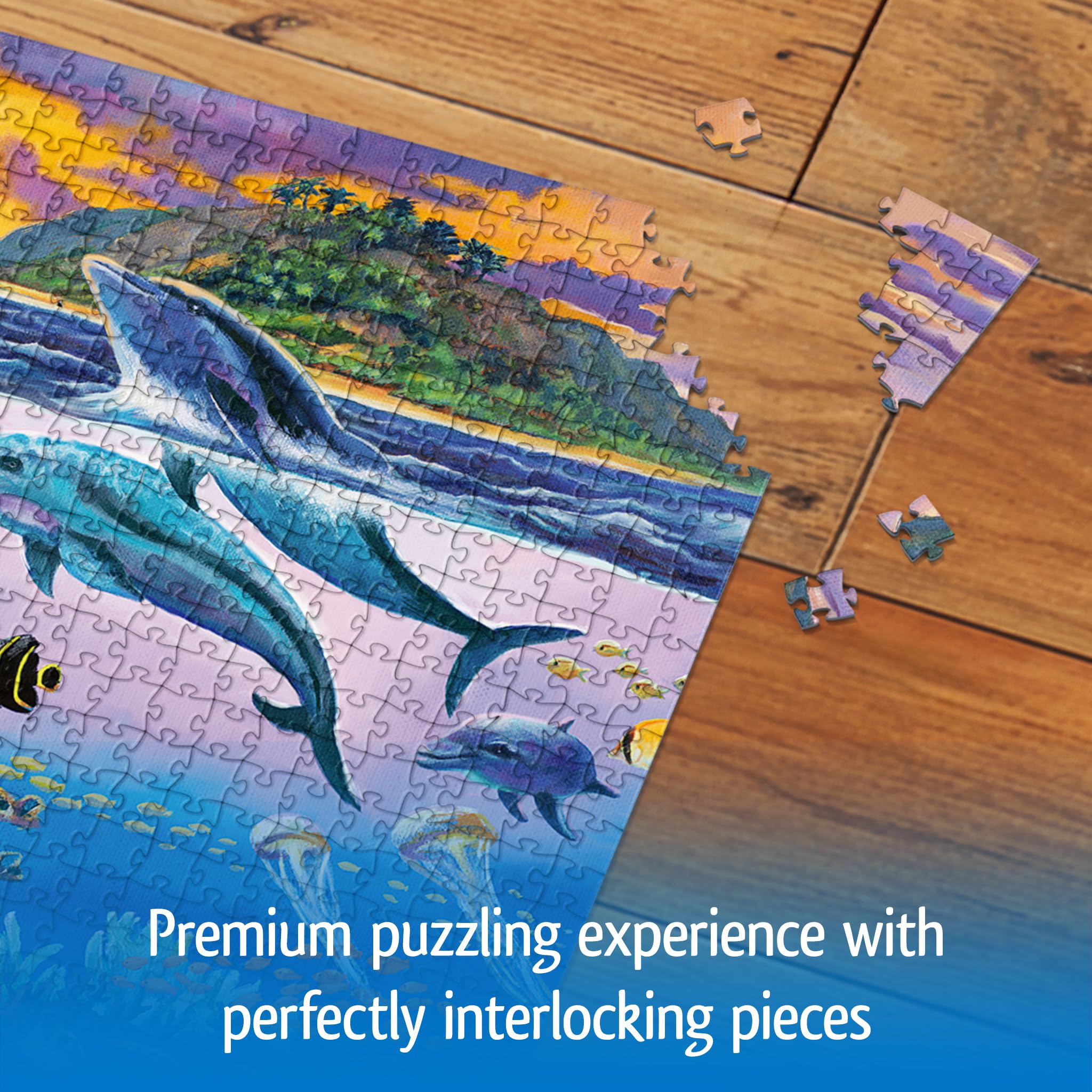 Amazon.com: Wonder Forge Underwater Frolic 1000 Piece Jigsaw