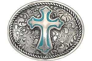 Evilla Vaquera Cross Belt Buckle