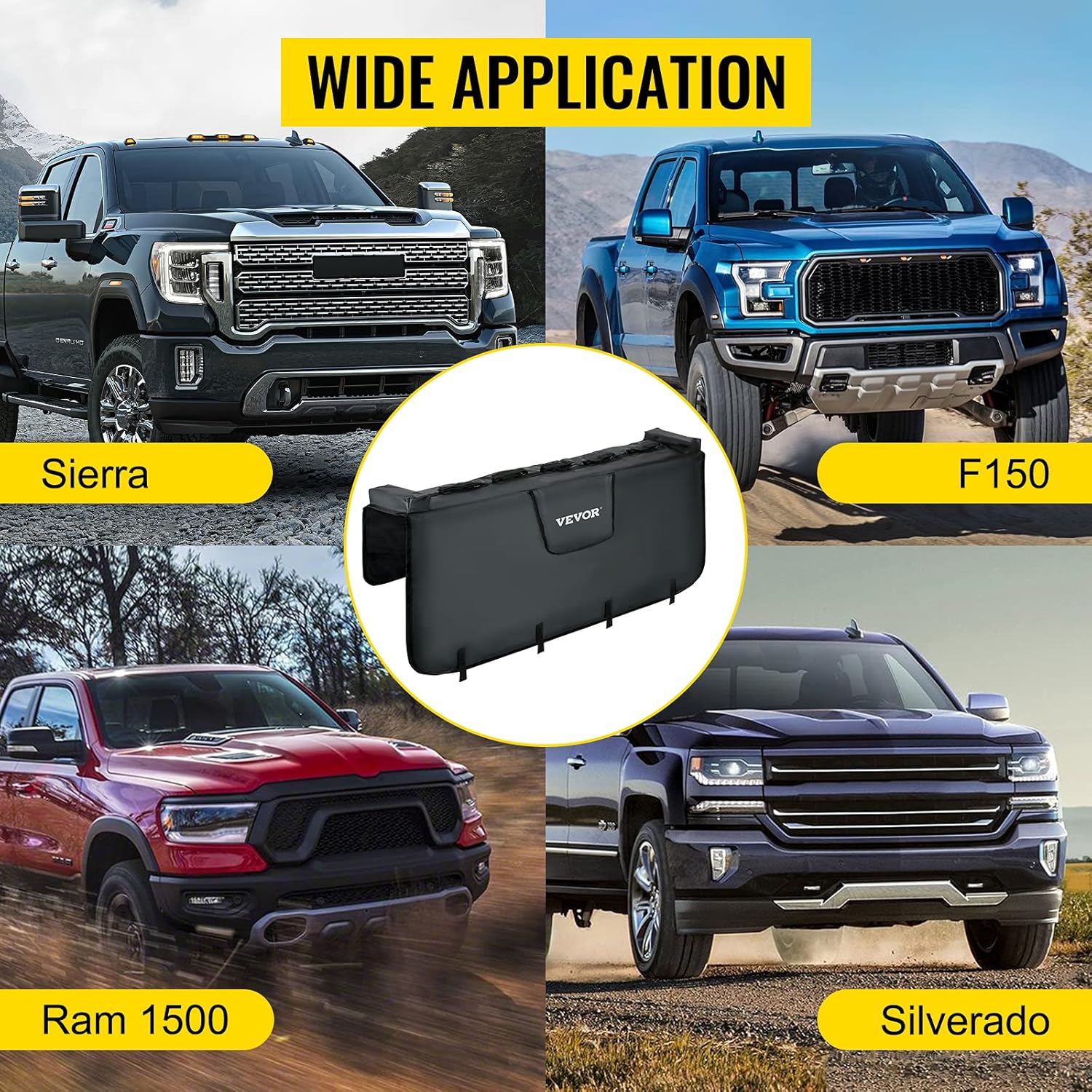 Amazon Vevor バイク用テールゲートパッド テールゲート保護カバーはマウンテンバイク5台まで運べ 54インチピックアップトラック用バイク ピックアップパッド Vevor スポーツケア アクセサリー 競技備品 Amazon Vevor バイク用テールゲートパッド テールゲート保護カバーはマウンテンバイク5台まで運べ 54インチピックアップトラック用バイク ピックアップパッド Vevor スポーツケア アクセサリー 競技備品