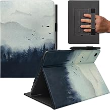 Hand Strap Case for 10.1" TCL TAB 10 Gen 4 Model 8483A Misty Forest