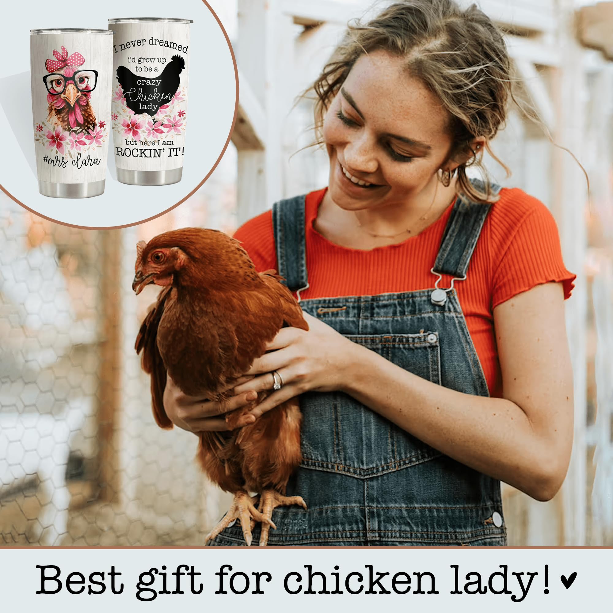 Crazy Chicken Lady, Tazza Di Pollo, Regalo Di Pollo, Chicken