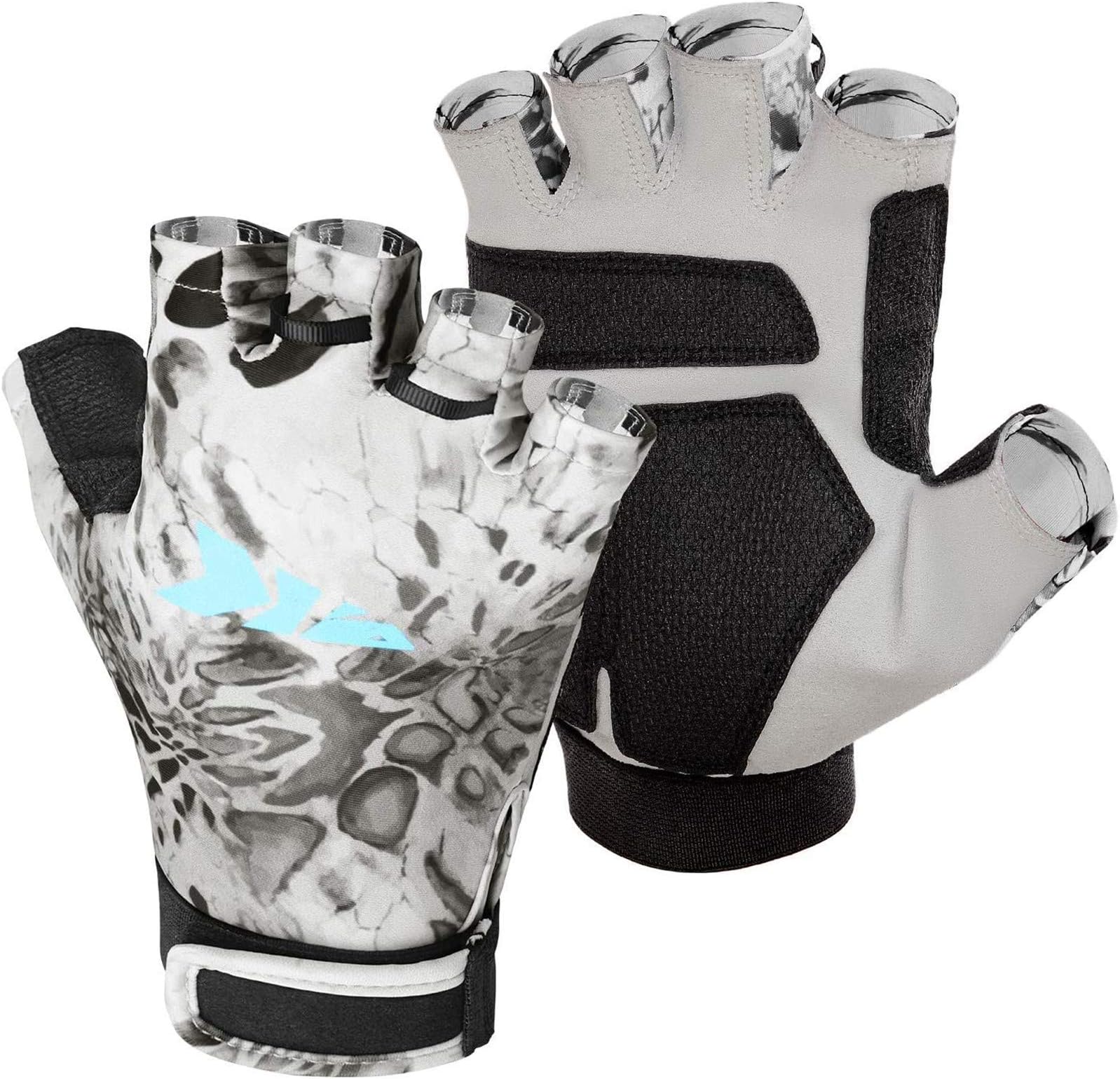 KastKingGil Raker Gloves UPF50+ Fishing Handling Gloves UV Protection Gloves Sun Protection Gloves for Men Or Women for Fishing, Outdoor, Kayaking, Rowing