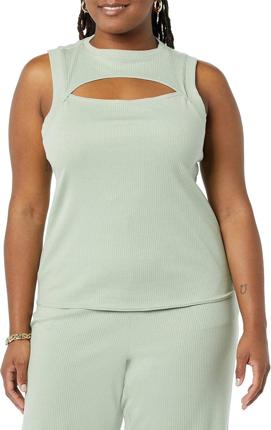 TEREA Women's Ava Cutout Tank Top