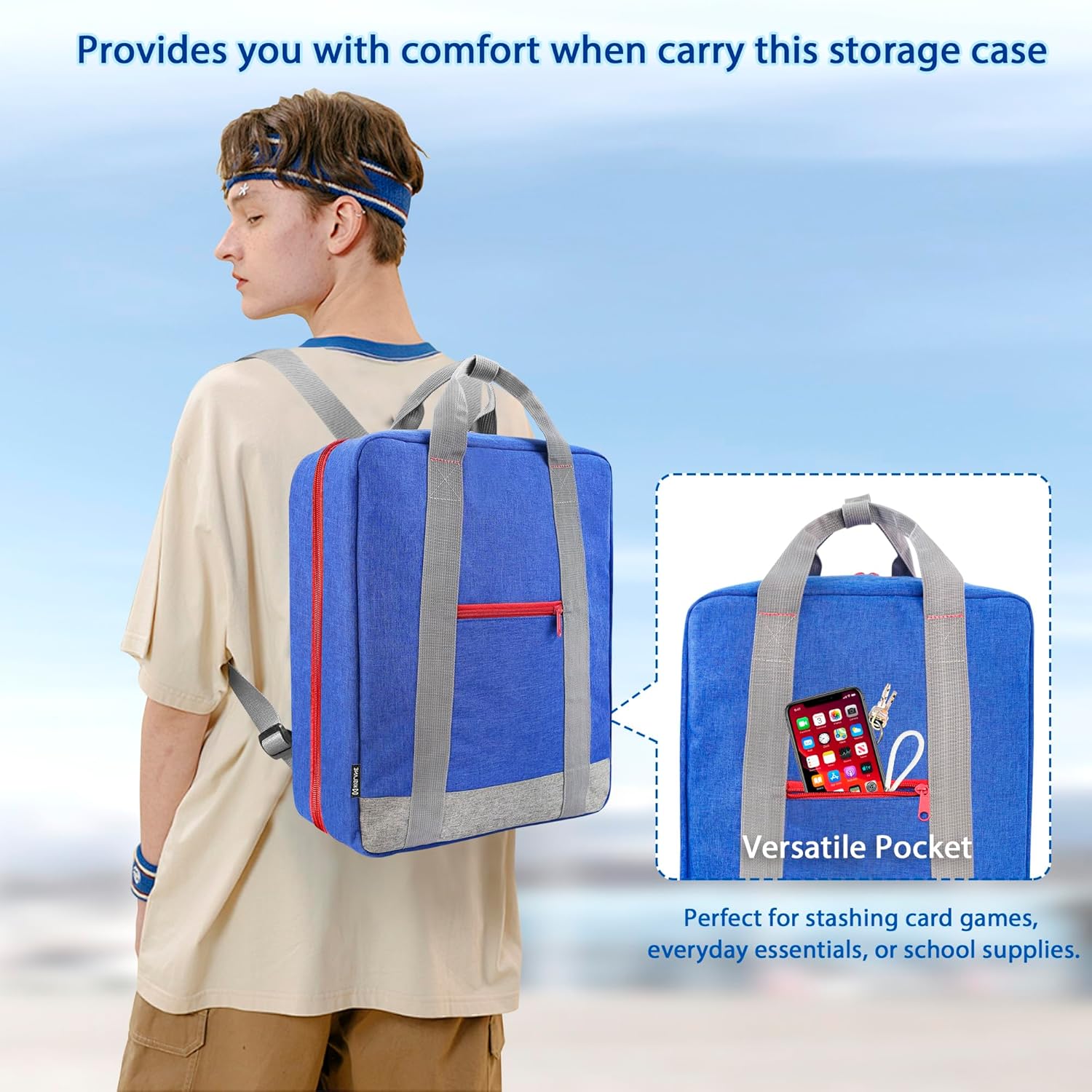 KISLANE Monster Trucks Storage Backpack - Versatile Carrying Case With Front Compartment and 2 Storage Pages for 36 Trucks - Ultimate Holder and Organizer