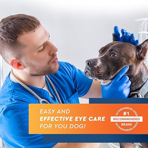 Miniatura 4 de All Pets - Gotas de lavado de ojos para aliviar los ojos rosados los síntomas de alergias las infecciones y los ojos secos el tratamiento sin dolor