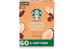 Naturally Flavored Toasted Coconut Mocha Coffee Pods for Keurig