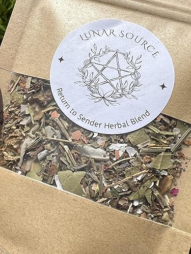 Miniatura 4 de Return To Sender Loose Incense Herbal Blend  Spiritual Fiery Wall of Protection Hex Breaking Reversal Altar Ritual Spell Tool Pagan Witchcraft New