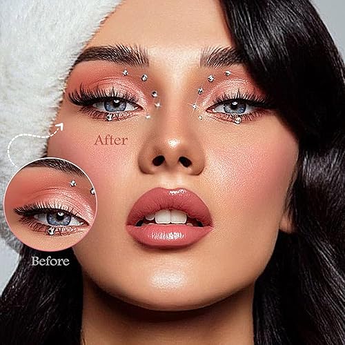 Miniatura 6 de Kit de extensión de pestañas para bricolaje, rizos, racimos de pestañas con fijación fuerte y pegamento de pestañas para extensiones individuales de