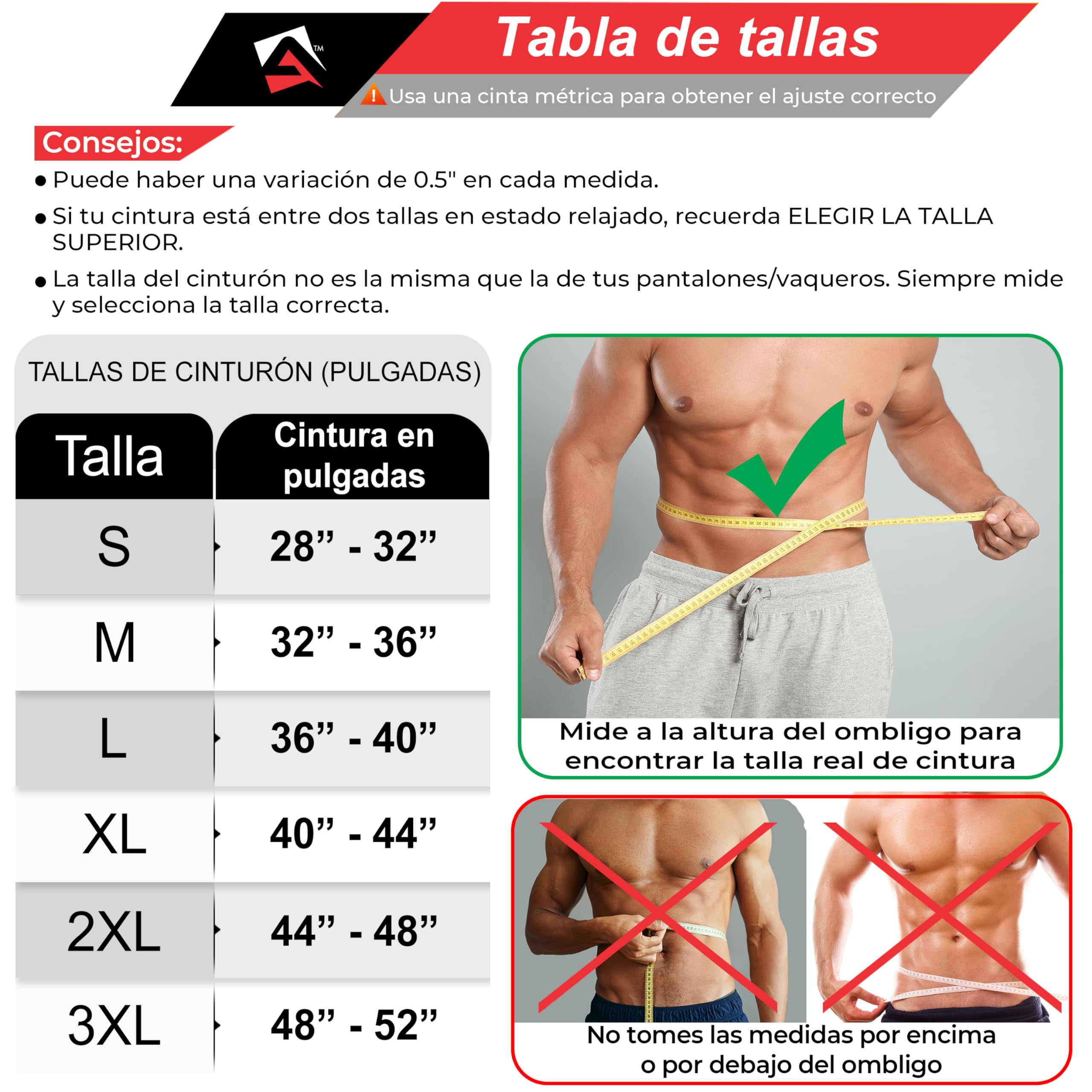 AQF Cinturon Lumbar Gimnasio Palanca Hebilla, 4" Amplio 10mm Gruesa Cinturon Halterofilia Cuero, Cinturón Gym, Faja Gimnasio Levantar Pesas, Powerlifting Belt Para Musculacion & Sport