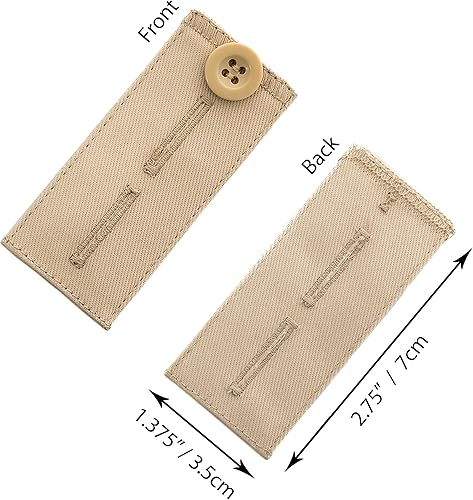 Miniatura 4 de Johnson & Smith Extensores de pantalones  Material de algodón  Extensor de cintura ajustable para pantalones