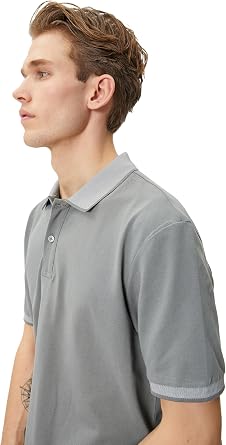 Polo Yaka Tişört Slim Fit Kısa Kollu