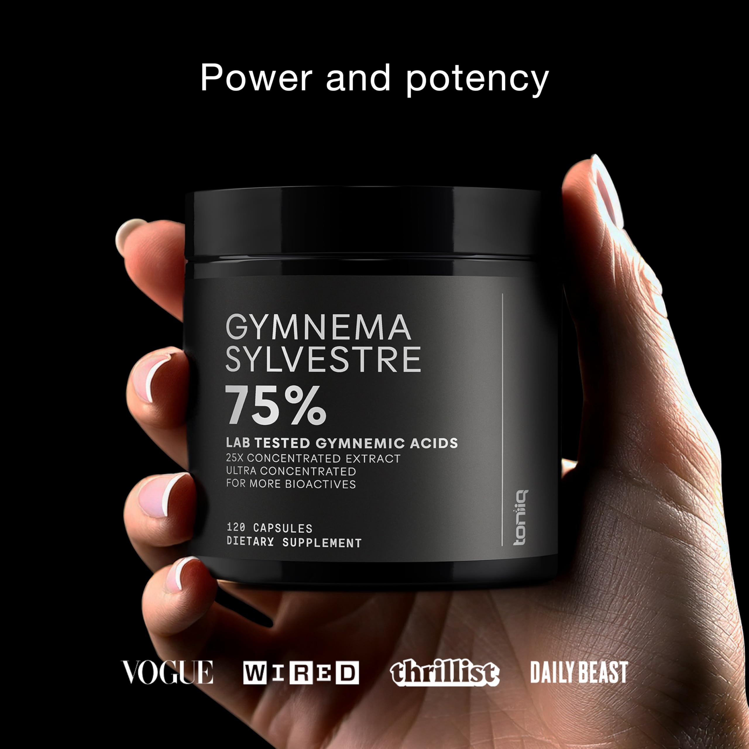 Toniiq Gymnema Sylvestre – Ultra High Potency 25:1 Extract — Amazon image 5